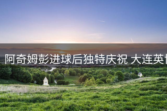 阿奇姆彭进球后独特庆祝 大连英博1-0暂胜云南玉昆